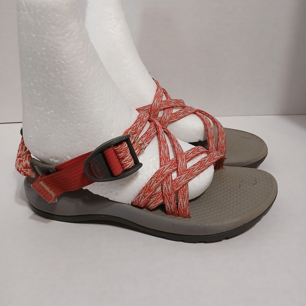 Chaco ZX1 Ecotread Pink Gray Girls Kids Youth 2 Hiking Sport Sandals J180220